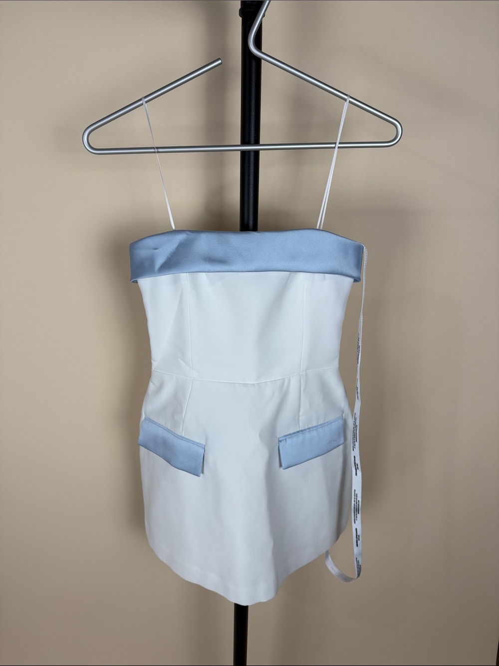Amanda Uprichard NWT Strapless White Mini Dress